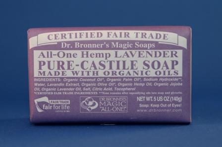 Dr. Brooner's Magic Soaps .5 oz Lavender