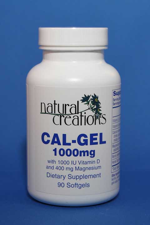 Cal-Gel 1000mg 90 softgels - Natural Creations