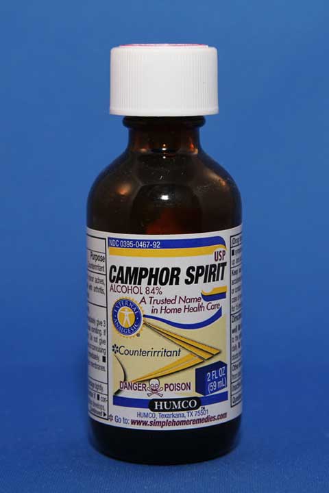 Camphor Spirit 2oz - Humco