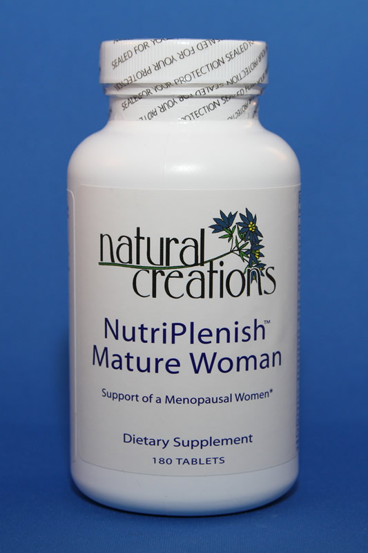 NutriPlenish Mature Women 180 Tablets - Natural Creations