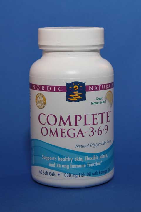 Complete Omgega 3-6-9 1000mg 60 soft gels - Nordic Naturals