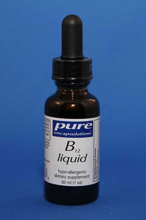 B12 liquid 1,000 mcg 1oz - pure encapsulations - Click Image to Close